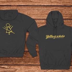 Gelbjacken Hoodie, Gelbjacken inspirierter Pullover Hoodie 6 Größen - 3 Farboptionen
