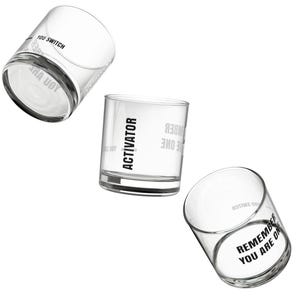 The Substance Activator Rocks Glass, The Substance Movie Inspired, 10oz - Remember You Are One