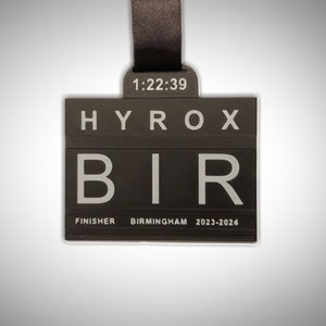 Hyrox Patch Medal