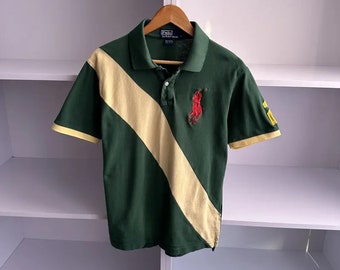 VTG Polo Ralph Lauren großes Pferd Polo Club T-Shirt