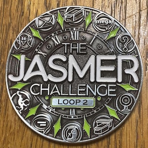 INGEN SPÅRBAR KOD!!! Jasmer Challenge Geocoin - Loop 2