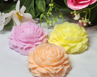 Floral Soap: Triple Butter Flower Soap - Spring Gift