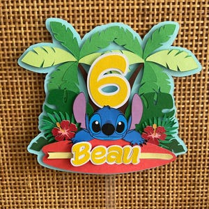 Stitch von Lilo and Stitch Cake Topper