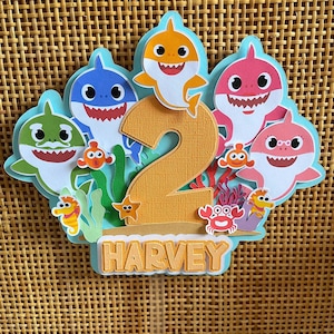Baby Shark Cake Topper