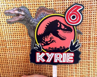 Parque Jurásico - Adorno para tarta de Spinosaurus