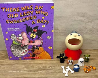 Read-Along Set - There Was An Old Lady Who Swallowed A Bat