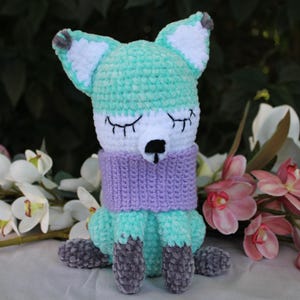 Handmade Crochet Fox