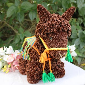 Handmade Crochet Llama