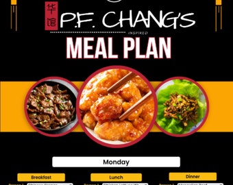 P.F.Chang's-Inspired Automated Meal Planner