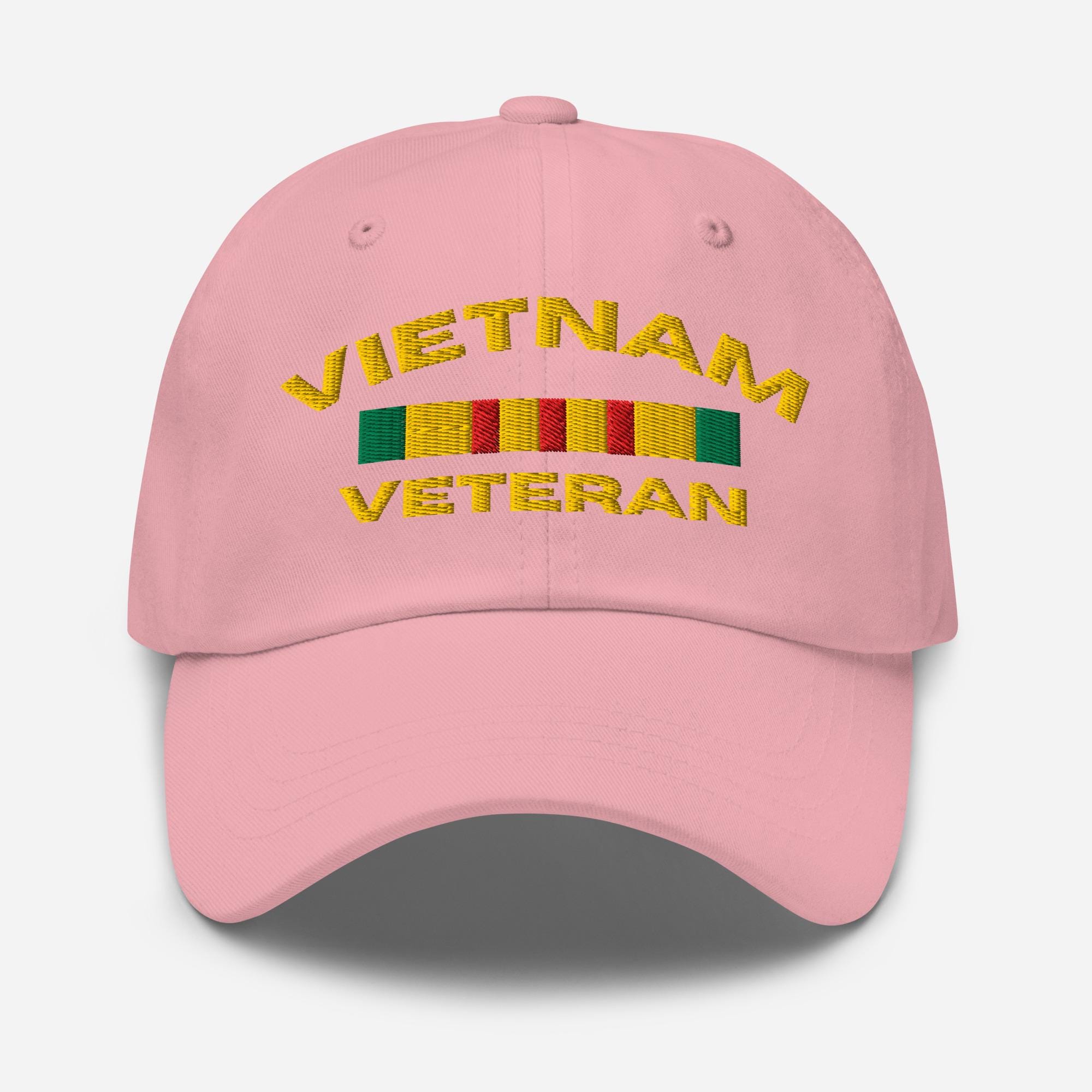 Vietnam Veteran 'F' Embroidery Baseball Cap - Adjustable Dad Hat For Men & Women