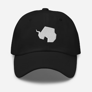 Embroidered Antarctica Hat – Map Design Baseball Cap – Travel & Adventure Gift