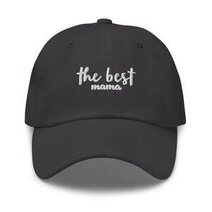 The Best Mama Hat Embroidered Hat Gift for Women Gift for Mom Hat Gift for Mama Gift for Mother Best Mom Cap Mother&#39;s Day Gift Baseball Cap
