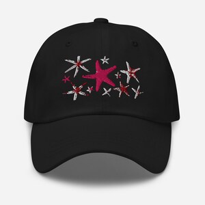 Star fish hat Embroidered Dad Cap