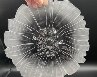 Vintage Mats Jonasson Sweden Lead Crystal Bunny Rabbit Paperweight