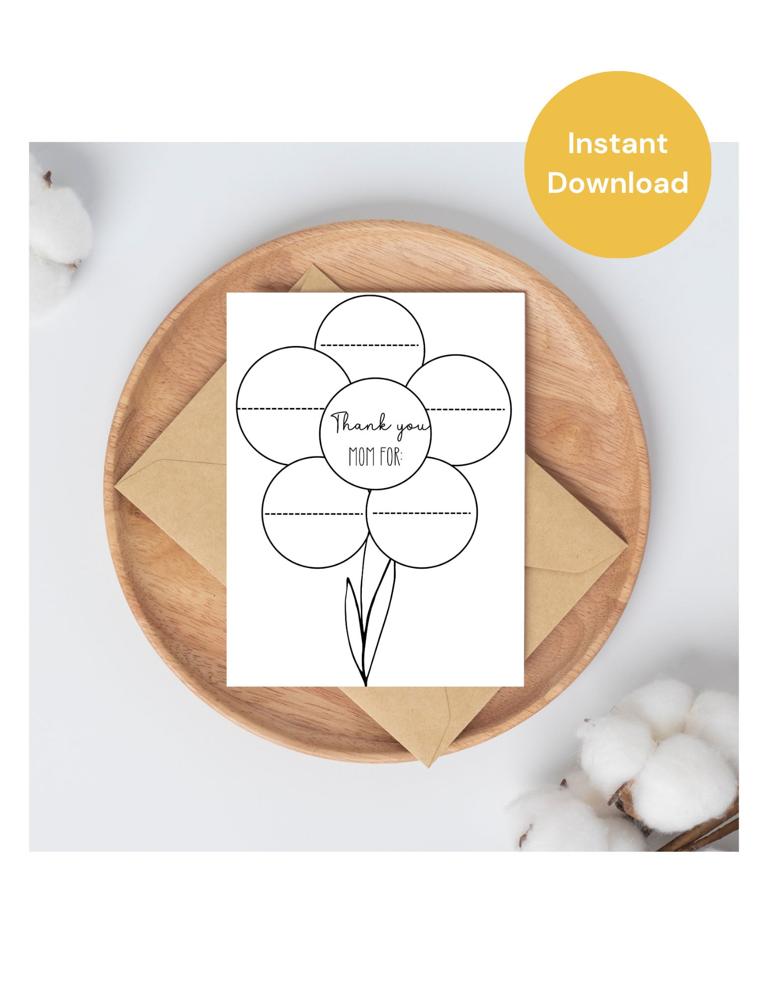 All About My Mom Printable, Presents for Mom, Mother's Day Gift From Kids, Mother's Day Flyer - Etsy