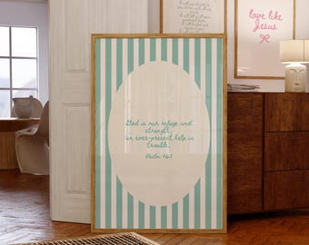 Print, Faith Inspired Poster, Bible Verse Wall Art, Bible Art, Christian Faith, Jesus, Scripture Print