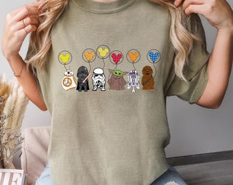 Star Wars Characters Shirt, Comfort Colors Shirt, Star Wars May The 4Th Shirt, Disney Star Wars Shirt, Star Wars Shirt, 191296