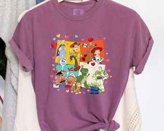 Toy Story Shirt,Disney Woody Jessie Buzz Shirt, Comfort Colors,Disney Family Trip,Disney Kids Party Shirt,Toy Story Characters Shirt 190940