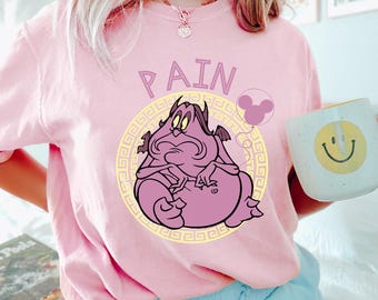 Disney Pain And Panic Shirt, Comfort Colors, Pain And Panic Couple Matching Shirt, Disney Hercules Shirt, Hercules Matching Shirt 194328
