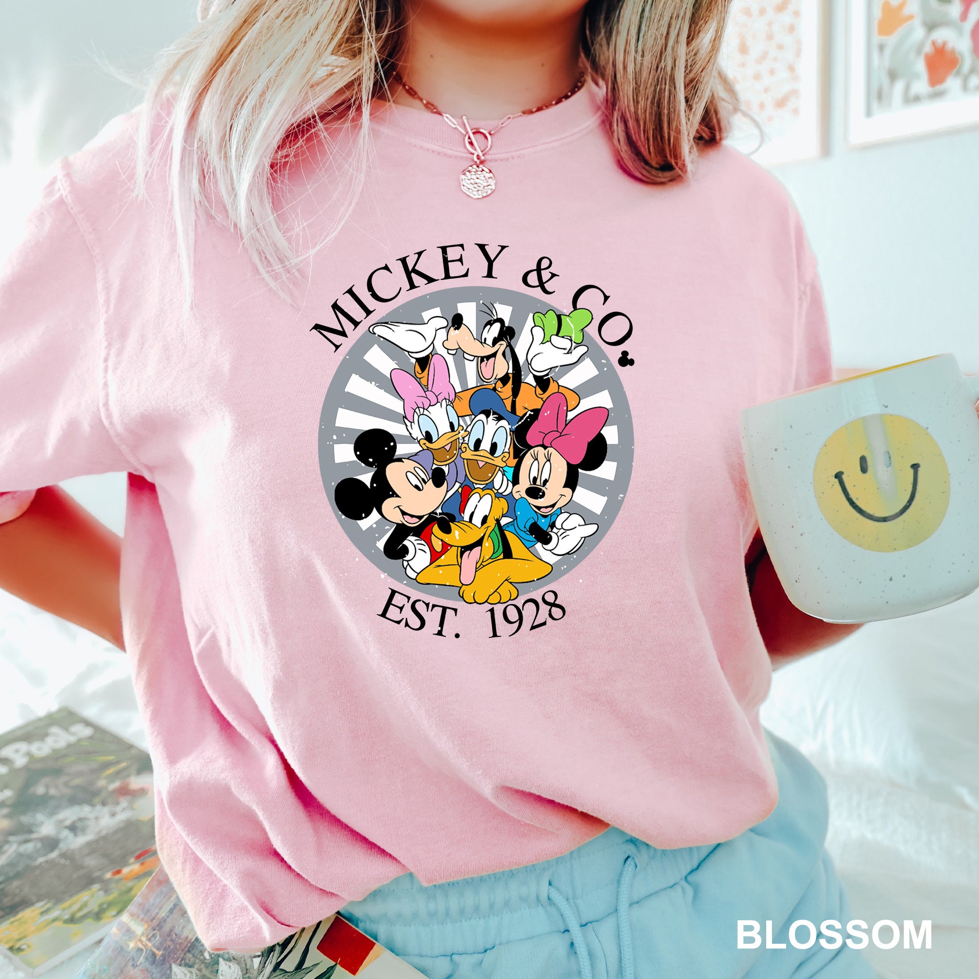 トップス s. Mickey & Co Est 1928 Shirt,retro Mickey and Co Shirt,wdw