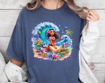 Moana Shirt, Comfort Colors Moana Shirt, Disney Moana 2 Shirt, Moana Island Shirt, Moana Girls Shirt, Moana 2 Movie Shirt, 191955