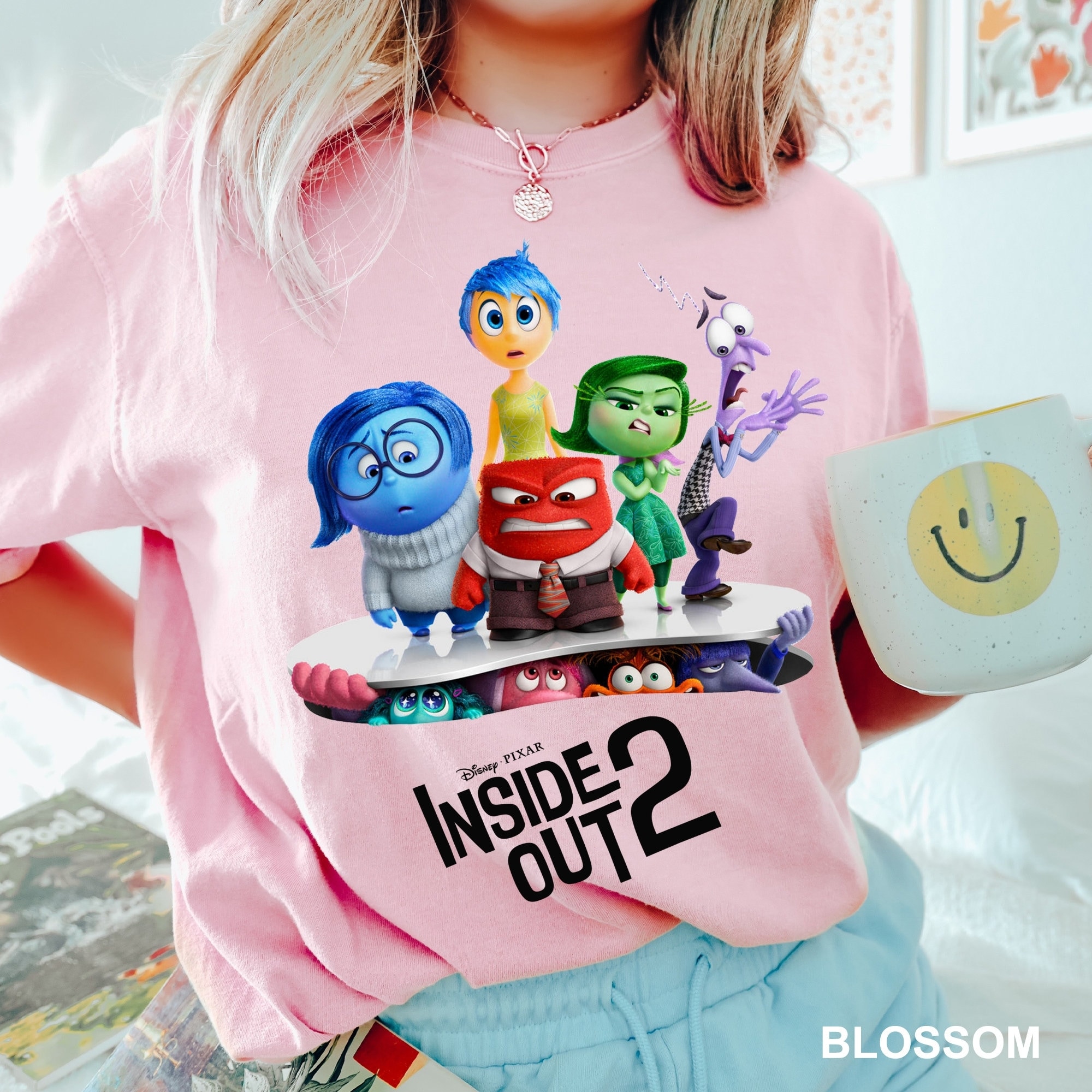Inside Out 2 Shirt, Anxiety Envy Ennui Embarrassment Shirt,comfort 