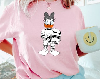 Daisy Star Wars Storm Trooper Shirt, Star Wars Disneyland Trip Shirt, Comfort Colors Shirt