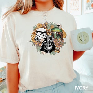Star Wars Shirt, Darth Vader Storm Trooper Boba Fett Shirt, Star Wars Crew Tee, Disney Star Wars Trip Shirt, Star Wars Party Crew Tee 191290