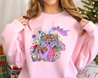 Disney Characters Epcot Sweatshirt, Disney Epcot International Flower & Garden Festival 2025 Hoodie, Disney Matching Crewneck 193053