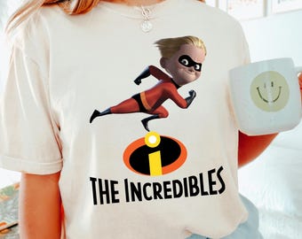 Camiseta de Dashiell de Los Increíbles, Camiseta de Los Increíbles, Los Increíbles, Camisetas familiares, Camiseta para parejas, Comfort Colors, 191537