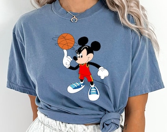 Mickey Basketball Shirt, Disney Basketball Shirt, Mickey Basketball Shirt For Boy, Disney Family Trip Shirt, Mickey Basketball  Party Shirt,
