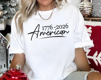 America 1776-2016 Shirt, Comfort Colors, Fourth of July Shirt, USA Patriotic Shirt, Independence Day Shirt, 4th Of July Shirt 195296