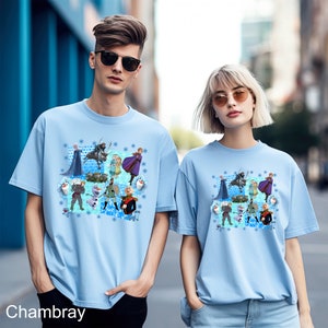 Frozen Shirt,Elsa Birthday Shirt,Frozen Family Party Shirt, Frozen Family Matching Shirt, Frozen Magic Kingdom Shirt, Comfort Colors 191474