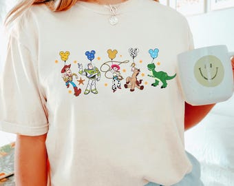 Toy Story Shirt, Comfort Colors Disney Shirt, Toy Story Family Shirt, Disney Woody Buzz Jessie Bullseye Rex Shirt, Disney Trip Shirt, 191952