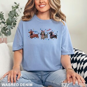 Dachshund 4th of July Shirt, Comfort Colors, Patriotic Dachshund Shirt, USA Dachshund Shirt,4th of July Dog Shirt, Cute Dachshund Tee 195457 image 17