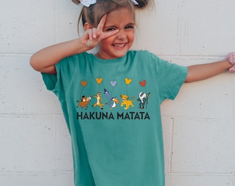 Hakuna Matata Shirt,Lion King And Friends Shirt, Simba Mufasa Safari Shirt,Comfort Colors,Lion King Shirt, Disney Family Safari Shirt 191719