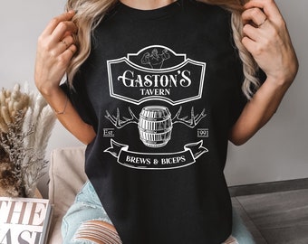Disney Gaston's Tavern Shirt, Beauty And Beast Shirt, Brew Biceps Shirt, Comfort Colors Shirt