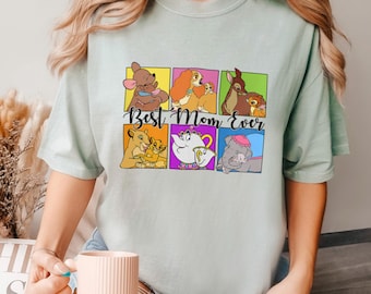 Disney Best Mom Ever Shirt, Comfort Colors Shirt, Disney Mom Shirt, Mothers Day Shirt, Mom Life Shirt, Cool Mom Shirt, Disney Mom Tee 192561