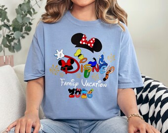 Disney Family Shirt 2026, Comfort Colors Shirt, Disney Vacation Shirt, Disneyworld Shirt, Disney Family 2026 Trip Tee, Disney Shirts 192625