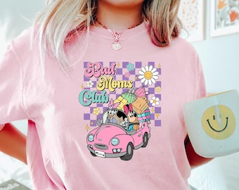 Camiseta del Club de las Malas Mamás, Camiseta del Día de la Madre de Disney, Camiseta del Club de Mamás, Camiseta de Mamá de Disney, Camiseta de Regalo para Mamá, Viaje Familiar a Disney, Camiseta Minnie MomTee 191036