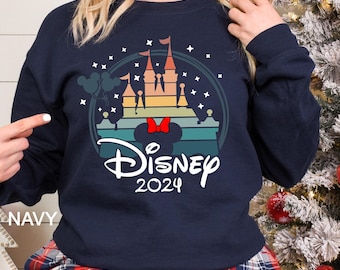 Disney Magic Kingdom 2024 Sweatshirt, Disney Magic Kingdom Sweatshirt, Disney Castle Hoodie, Disney Trip Sweatshirt, 191953