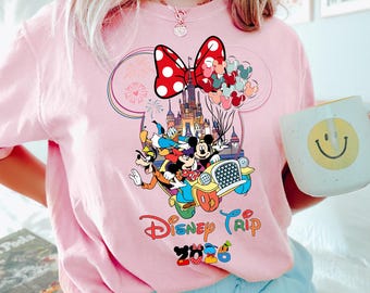 Disney Family Shirt 2026, Comfort Colors Shirt, Disney Vacation Shirt, Disneyworld Shirt, Disney Family 2026 Trip Tee, Disney Shirts 192626