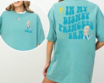 In My Disney Princess Era Shirt, Comfort Colors Shirt, Disneyworld Girls Trip Tee, Disneyland Vacation Shirt, Princess Matching Tee 193055