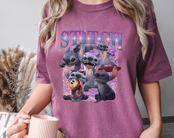 Stitch Shirt, Comfort Colors, Lilo And Stitch Shirt,Magic Kingdom Shirt, Stitch Movie Tee, Stitch 2025 Shirt, Funny Disney Stitch Tee 193379