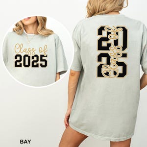 Senior Class of 2025 Shirt, Comfort Colors, Senior 2025 Shirt, Graduation Shirt, Group 2025 Grad Tees, High School Graduate Shirt 192731