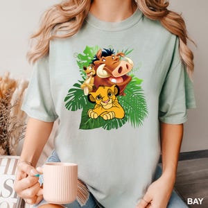 Lion King Simba Pumbaa Timon Shirt, Comfort Colors Shirt, Lion King Shirt, Animal Kingdom Shirt, Simba Timon Pumbaa Shirt 192243