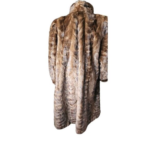 Full length vintage mink fur coat - image 2