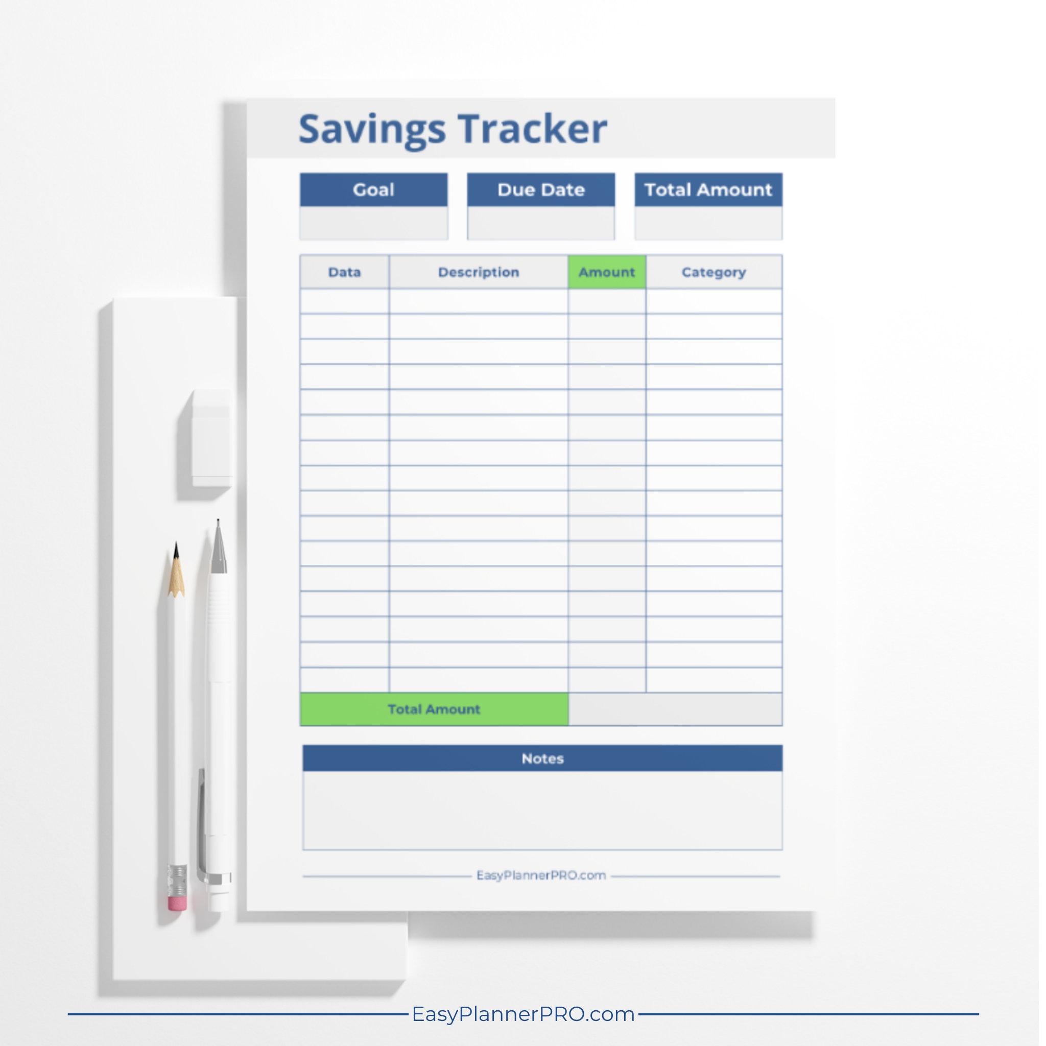 Printable Savings Tracker Pdf, Instant Download Sinking Funds Tracker ...
