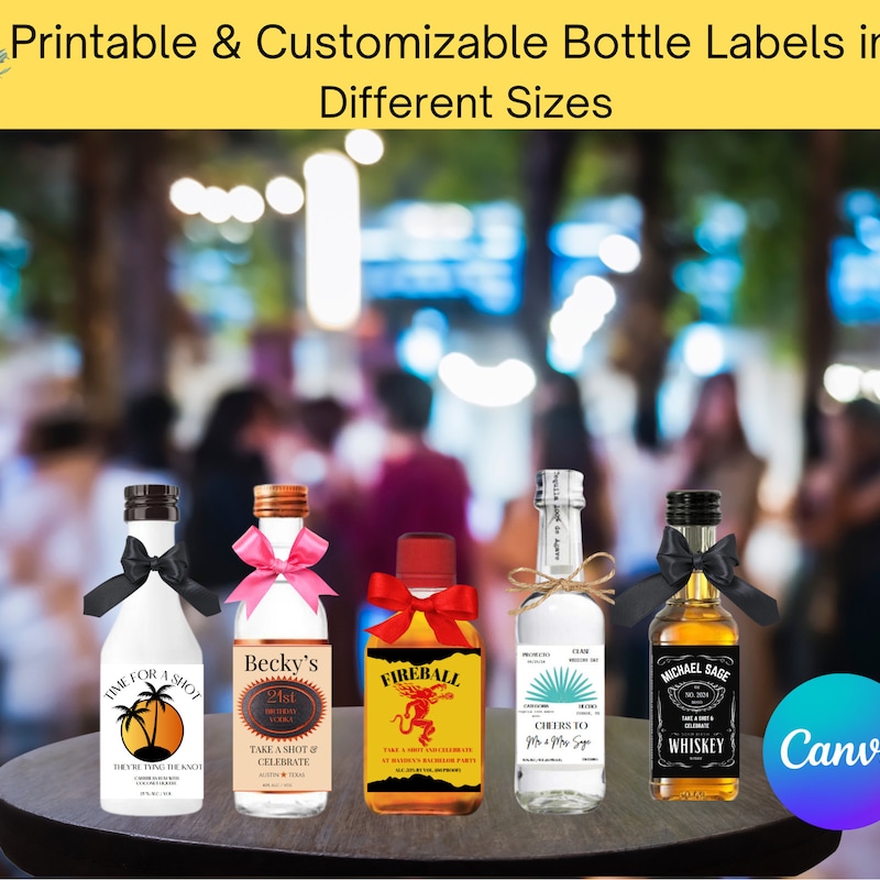 Alcohol Label - Etsy