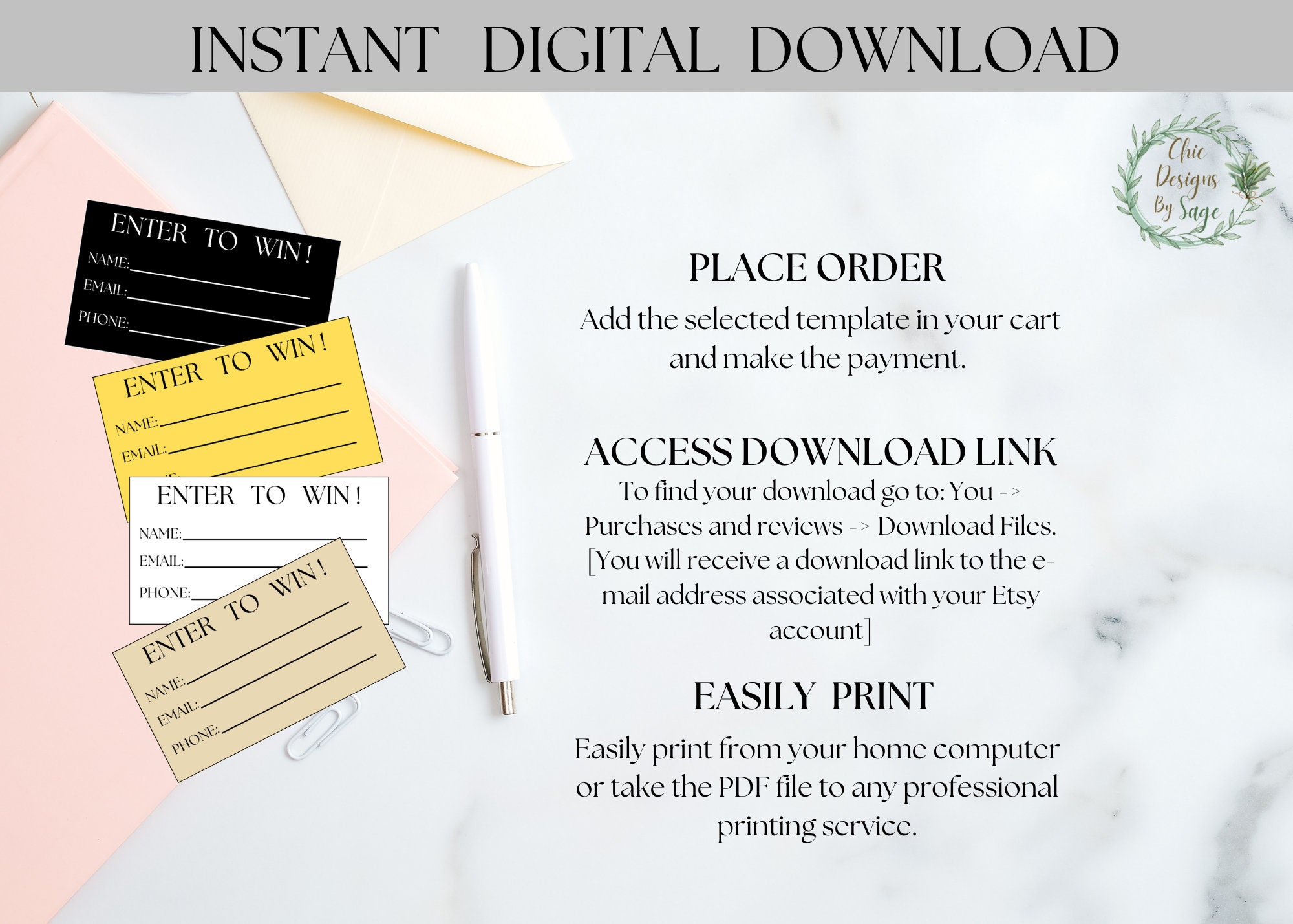 Printable Ticket Ticket Template Printables Event Ticket Printable Ticket Ticket Template Printables Event Ticket
